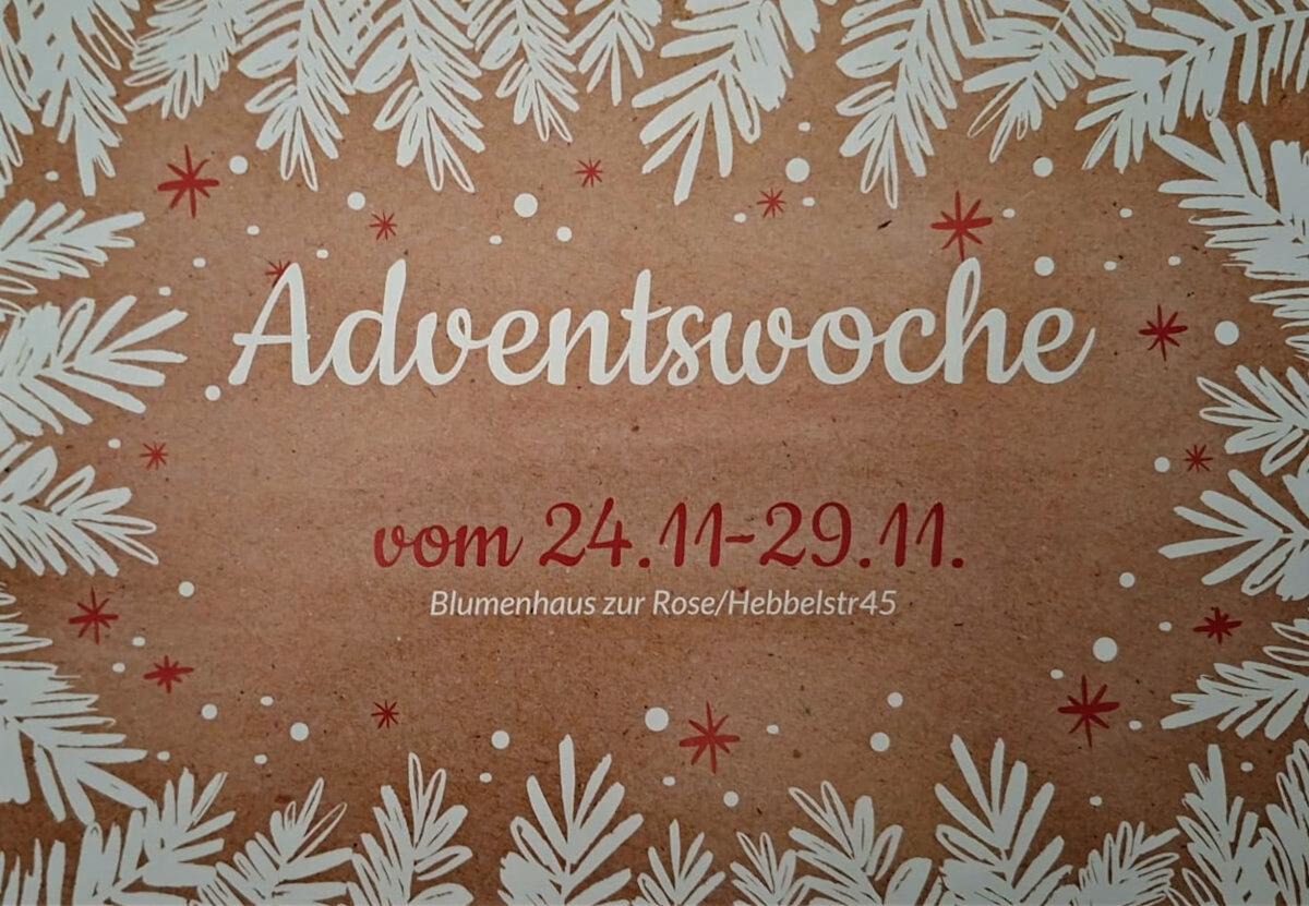 Adventswoche 24.11. bis 29.11.